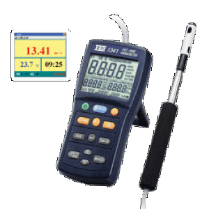 tes0067-1340-hot-wire-anemometer-with-bendable-sensor-head